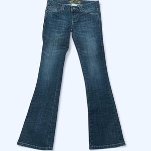 Women's Blue Flared Jeans